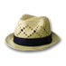 Hulmønstret hat